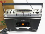 Rare Sony CF-550A 1972 Portable Radio Cassette Recorder in its ORIGINAL BOX
