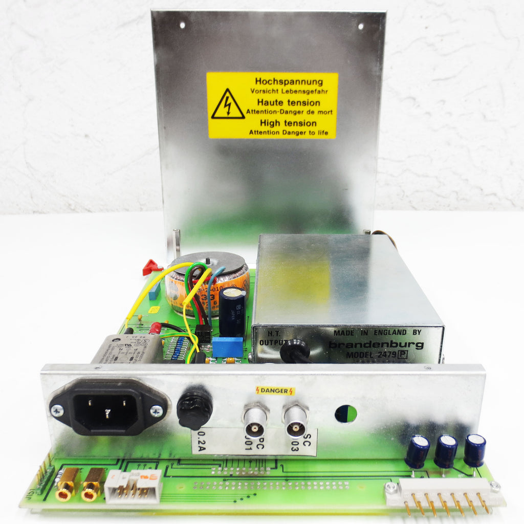 New Brandenburg 2479-P High Voltage DC Power Supply w/ Fisons ARL Controller Card