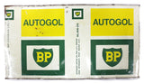 Vintage Sturdol Motor Oil and Autogol BP Detergent Metal Cans, Imperial Quart