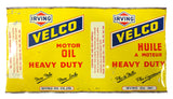 Vintage Irving Velco and British Petroleum BP Autogol Motor Oil Cans 1 Quart