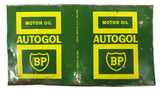 Vintage Irving Velco and British Petroleum BP Autogol Motor Oil Cans 1 Quart