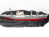 4 Feet Long Handmade Wooden Ship Boat WWII American Scout, Handmade, Propeller & Rudder, RC Ready