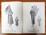 Vintage 1955 Fur Revue Magazine, Design Guild by John Casella New York, Mid-Century Fur Coat Fashion Advertisement, Order Book, 28 pages