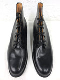 Vintage New Never Used Military Police Biltrite De Luxe Leather Boots Size 10-10.5, Nitrile-Gum Oil & Acid Resistant, Black, 6.5" Tall