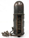WWII Army Military British RAF Inspection Lamp Mark II for Airplanes Aircrafts Repair and Maintenance, Rolled Up Power Chord and Handle