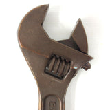 Vintage Berylco Becu Berylium Copper Adjustable Wrench 8" Model W154, Non Spark, Non Magnetic, English Adjustable Wrench Spanner