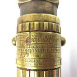 Vintage Antique 1930's Brass Oxweld Oxygen Acetylene 14" Welding Brazing Torch Type W17, Oxweld Torch Tip W-17 & 22, Union Carbide Canada