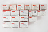 Lot of 28 New Vintage RCA Transistors in 18 Boxes, New Old Stock NOS