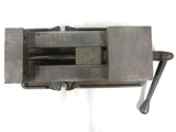 Vintage Kurt Anglock D688 Machinist Milling Machine Vise Vice 6" Wide X 10" Opening Jaws, with Bolts and Handle, Metalwork, Serial 29113