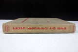Vintage 1955 Illustrated Aircraft Maintenance & Repair Book Manual by McKinley, Northrop Aeronautical, McGraw-Hill