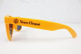 Vintage Veuve Clicquot Ponsardin Champagne Advertising Sunglasses, 5 3/4" Wide, 1 7/8" Tall, Comfortable, Like New