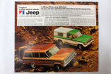 1974 Jeep Cherokee, CJ-5, Wagoneer and Jeep Truck Car Brochure Booklet Advertising 27 pages