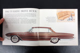 1961 Buick LeSabre and Electra 225 Turbine Drive Car Brochure Booklet Advertising, 11 pages