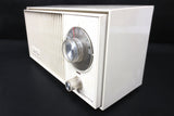 Vintage General Electric Solid State AM Radio, 11X5" Beige, Model TA 200A VY