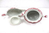 Antique Dudson Wilcox & Till Milk Sugar Porcelain Set, Hanley England, Daisy