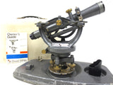 Vintage David White Instruments Surveyor Transit Model 830, With Case & Manual