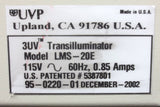 UVP 3UV Transilluminator Model LMS-20E, 3 Modes UV-A 365nm UV-B 302nm UV-C 254nm
