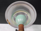 Vintage Art Deco Lamp by Wheeler Sight Light, Flying Saucer UFO, Swivels 360